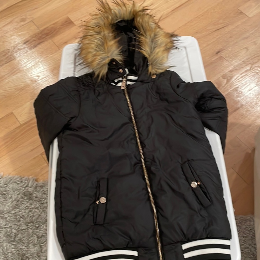 Black winter jacket